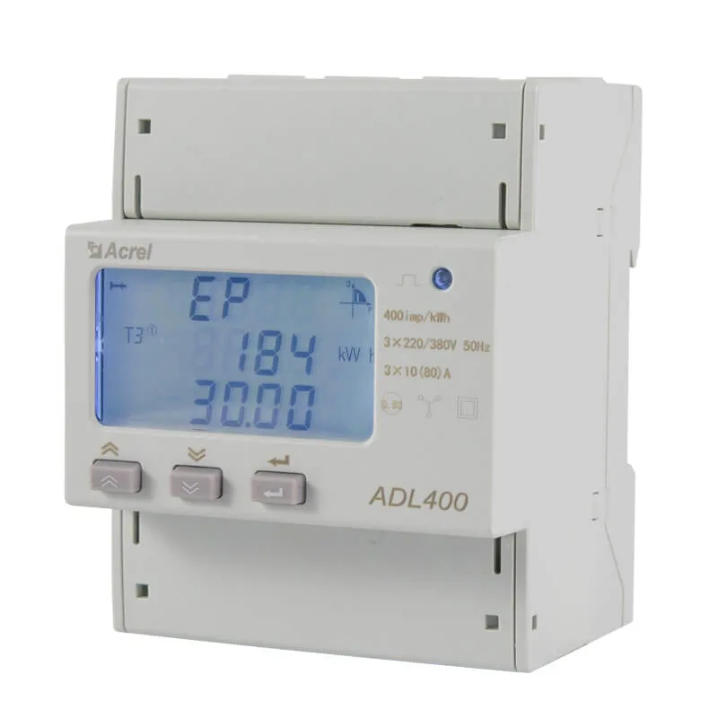 AC Three Phase Electricity Meter with Accuracy 0.5 Class MID Certificate