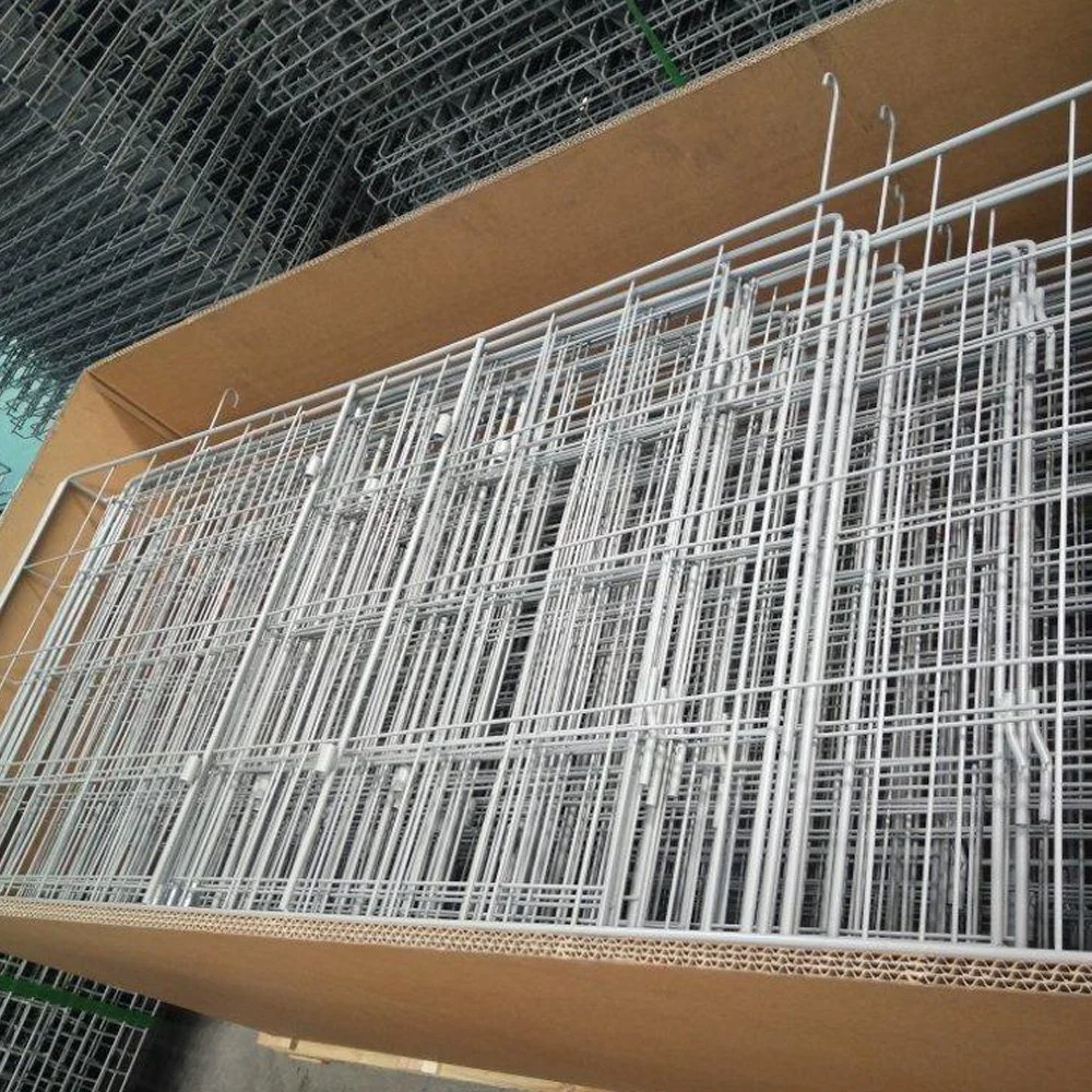 Hanging Wire Mesh Divider /Welded Wire Mesh Panel with Hooks for Pallet Racking System