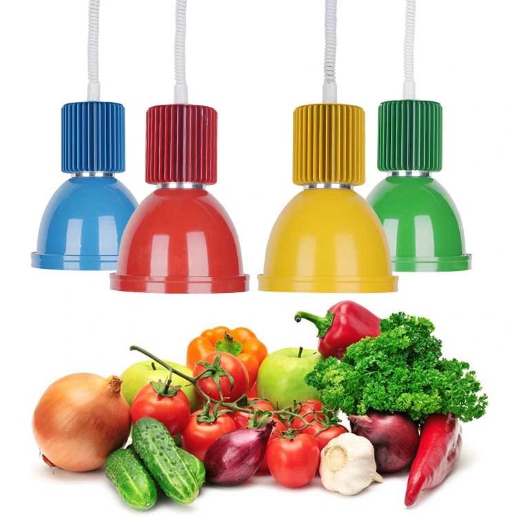 New Product Fresh Droplight COB Fruit Vegetable Lamp Fresh Meat Seafood 30 36 Watts LED Fresh Flood Lights