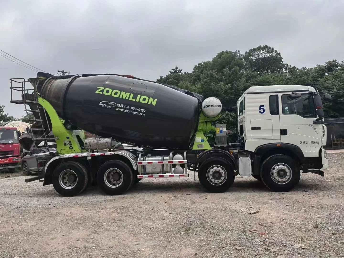 2020 Zoomlion 12cbm máquina mezcladora de hormigón planta mezcladora de hormigón HOWO Equipo de construcción