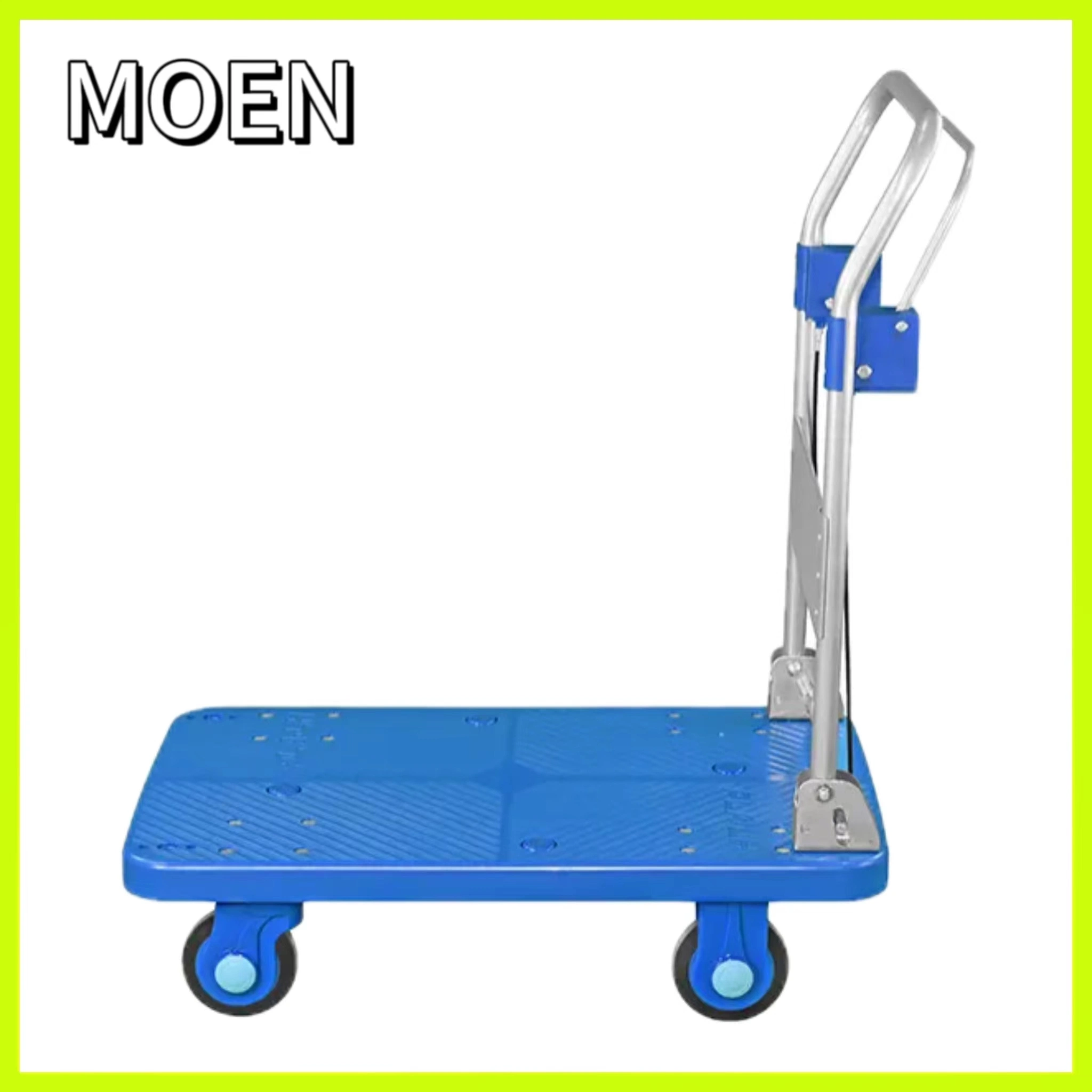 Manufactory Wholesale/Supplier Heavy Duty Folding Hand Truck Trolley Platform Trolley with Handle