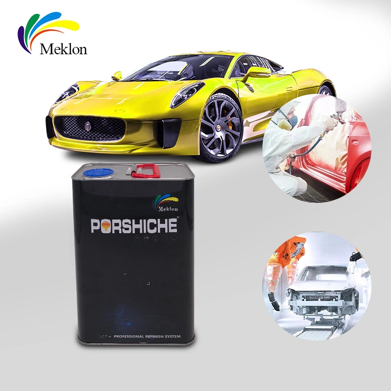 Meklon Auto Paint High Gloss Mirror Effect Automotive Paint for Car Repair Clearcoat Car Paint