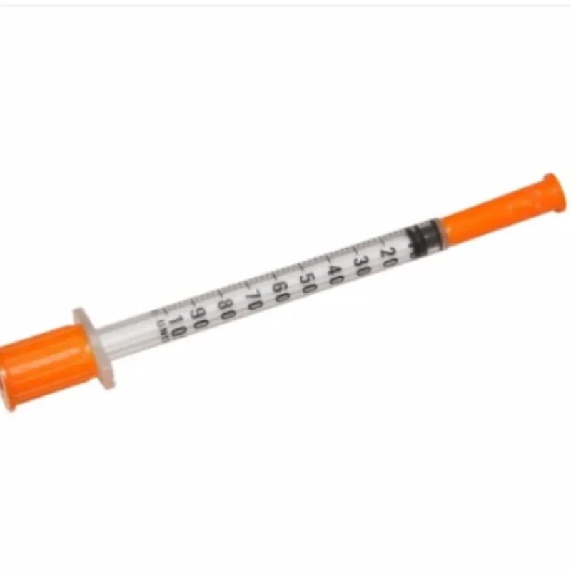 Hot Sale Disposable Retractable Safety Insulin Syringe with Needle