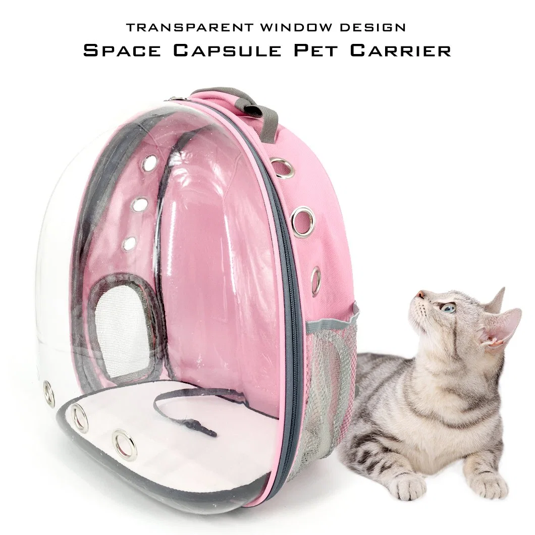 اكسسوارات الحيوانات الأليفة حامل حقيبة صدمت حقيبة ظهر حقيبة اللعبة الفضاء كابسال منتجات الحيوانات الأليفة