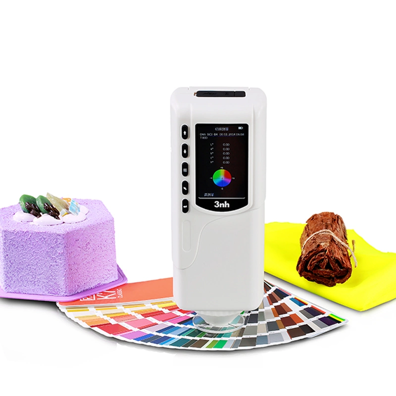 Nr60cp colorímetro, plástico portátil de alta precisión diferencia de color espectrofotómetro de pintura