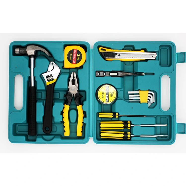 Ensemble d'outils manuels combinés de quincaillerie 16 pièces jeu d'outils multifonctionnels portatifs Sr8016