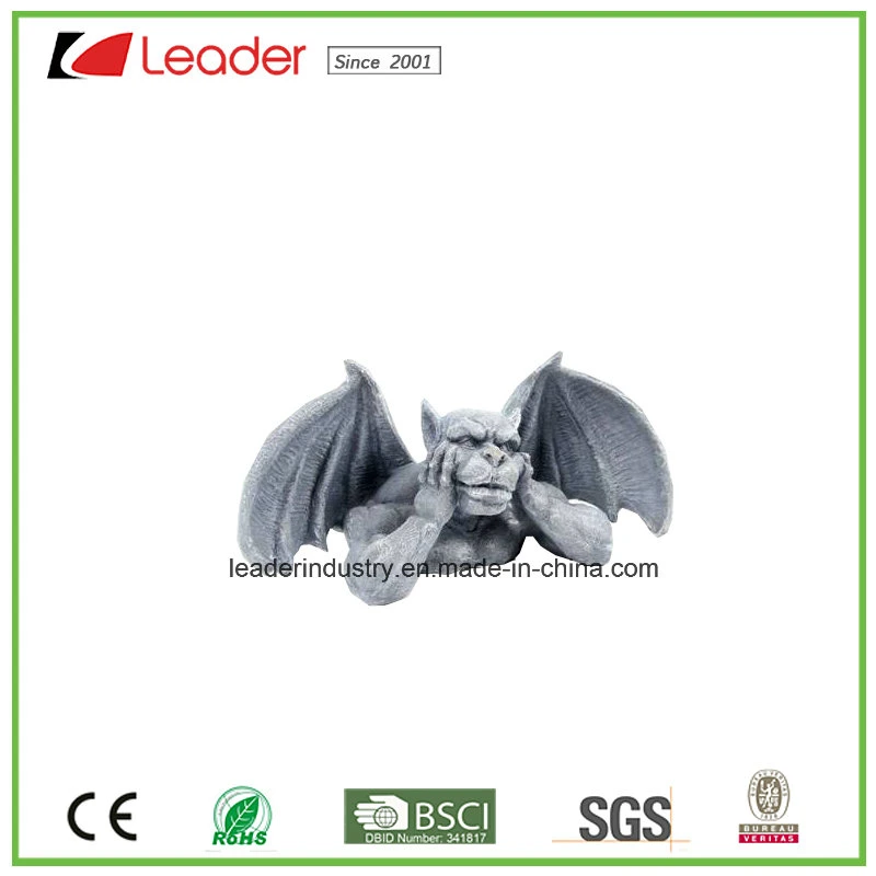 Best-Seller Resin Gargoyle Figurine Climbing for Pot Hanger&Garden Decoration