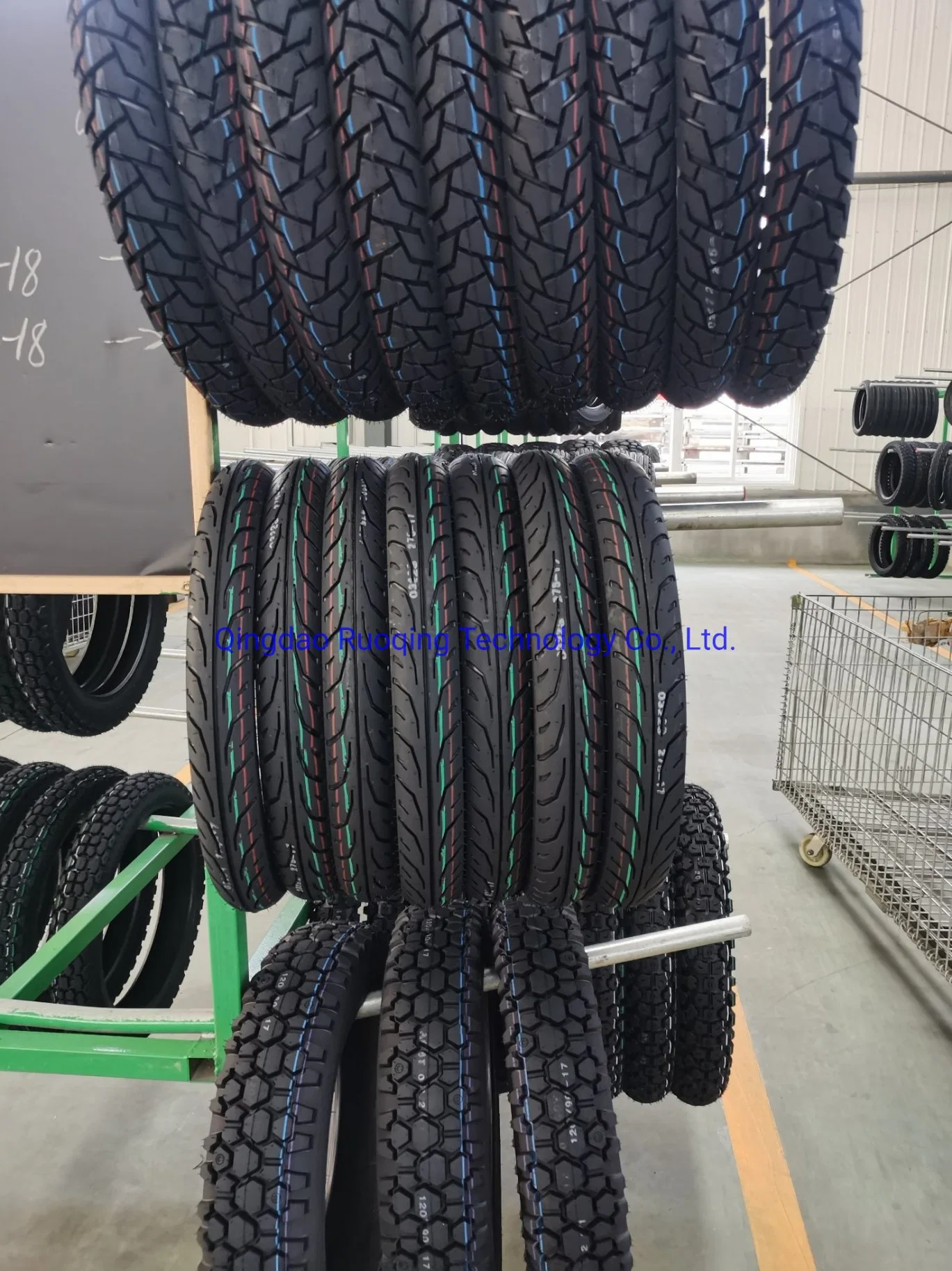 130/90-18 Tl Factory Mr-129 Tubeless 40%-55% Rubber Black Motorcycle Customizable Tyre/Tire