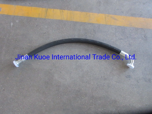 Wheel Loader Spare Parts High Pressure Hose 251805687 Sinotruk Truck Spare Parts Single Elbow High Pressure Hose (Wg9719820005)