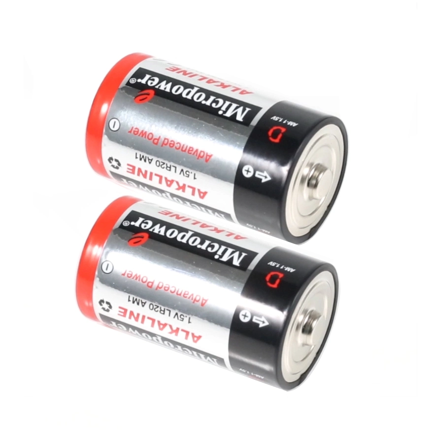 Alkaline Battery 1.5V D Type Lr20 Dry Cell Battery for Torch Light