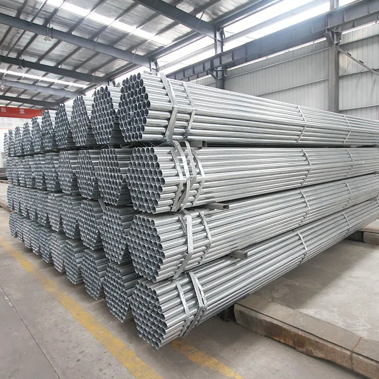 Gi Pipe Specification Corrugated Galvanized Steel Culvert Pipe Per Meter for Greenhouse Frame