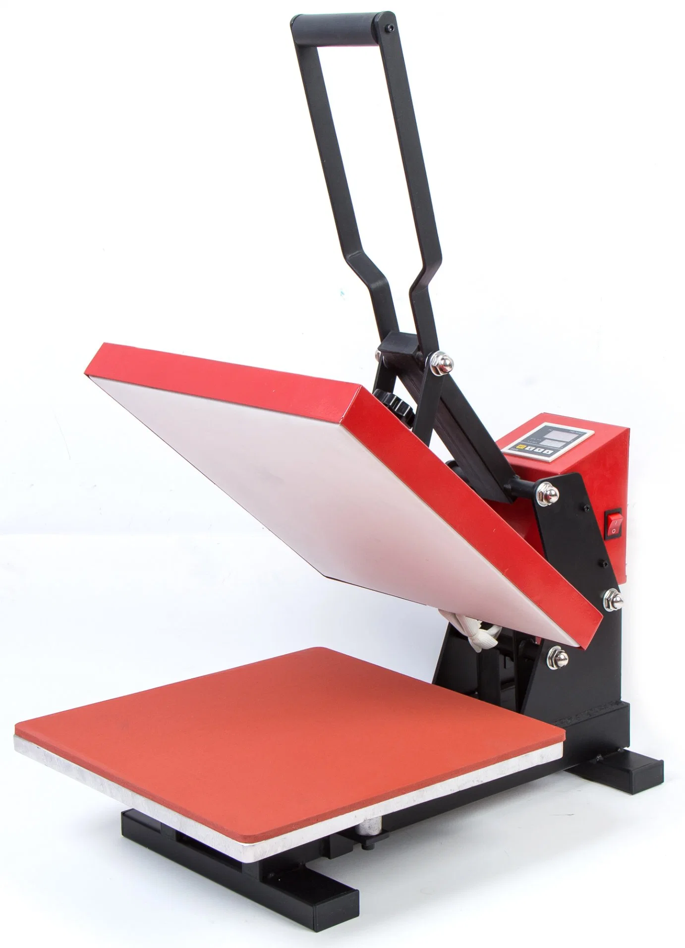 Flat Clamshell Sublimation Transfer Heat Press for T-Shirt Printing