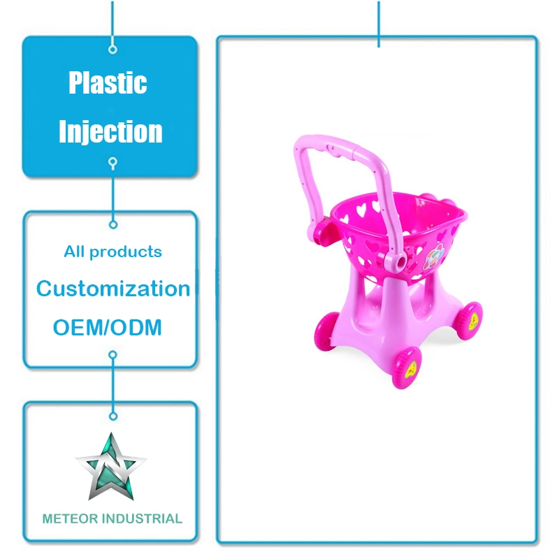 Customized Plastic Products Children Kids Plastic Toy Cart Injection