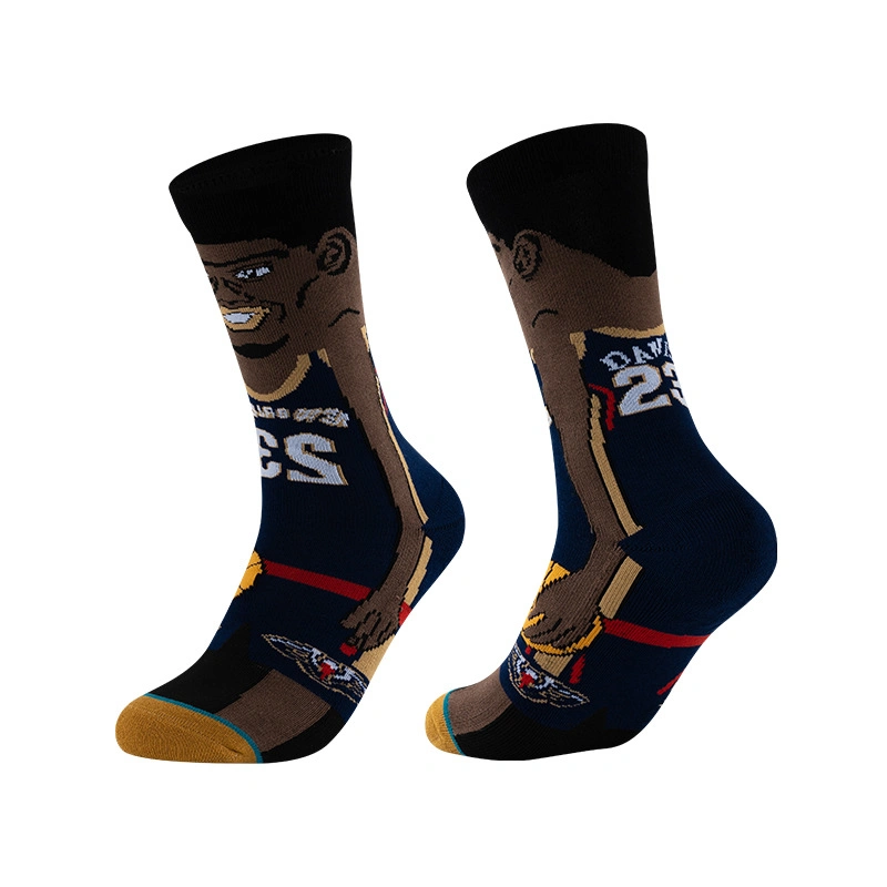 Stance Star Trendy Socks Towel Bottom Warriors Basketball Socks Sports Socks Elite Character Socks Long Tube Training American Style