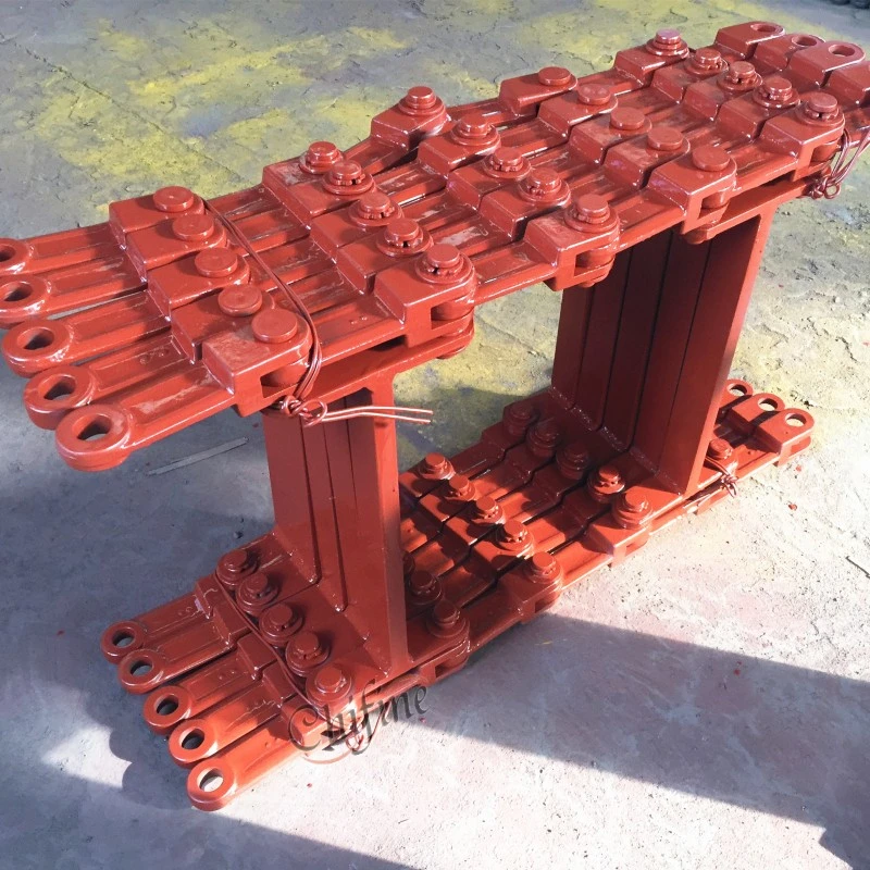 T Flight Scraper Chain with Alloy Steel Conveyor Chain Link