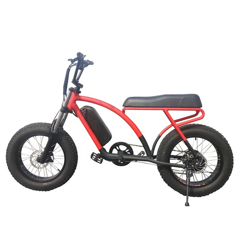 Electric Bike Classic Style 7-Speed Fat Tire Electric Bicycle Mountain E-Bike Electric Dirt Bike