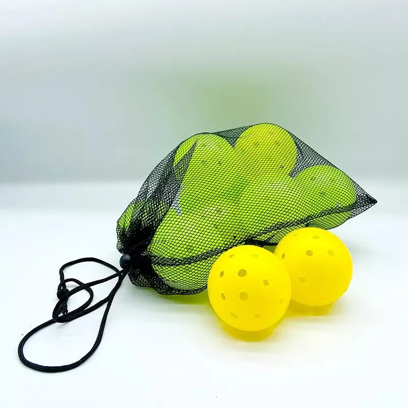 Orifício oco bolas de golfe Usapa Piscina Interior Prática Plástico Bounce Pickle Ball