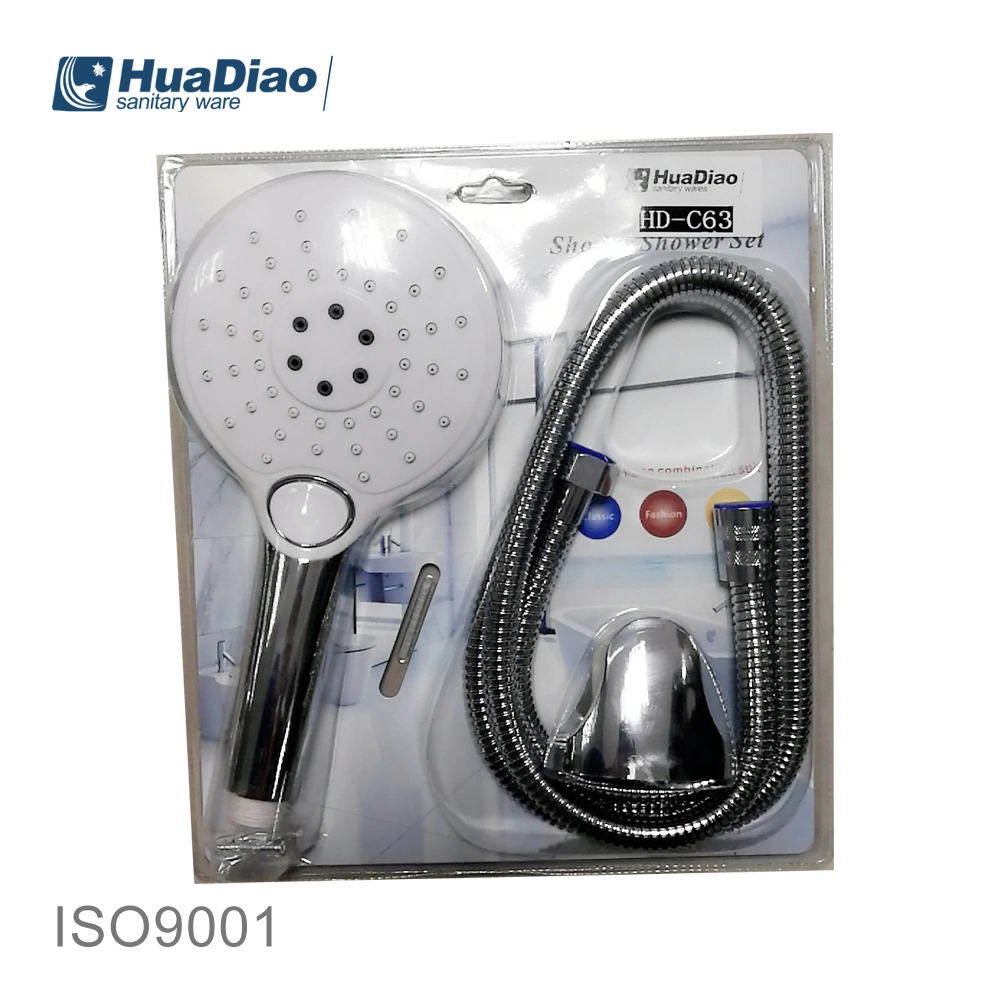 Round Shape Hand Shower Accessories in Plastic