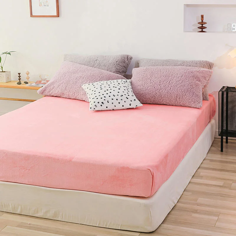 Super Soft caliente 200gsm Sherpa y conjuntos de ropa de cama caliente edredón Conjunto de cubierta