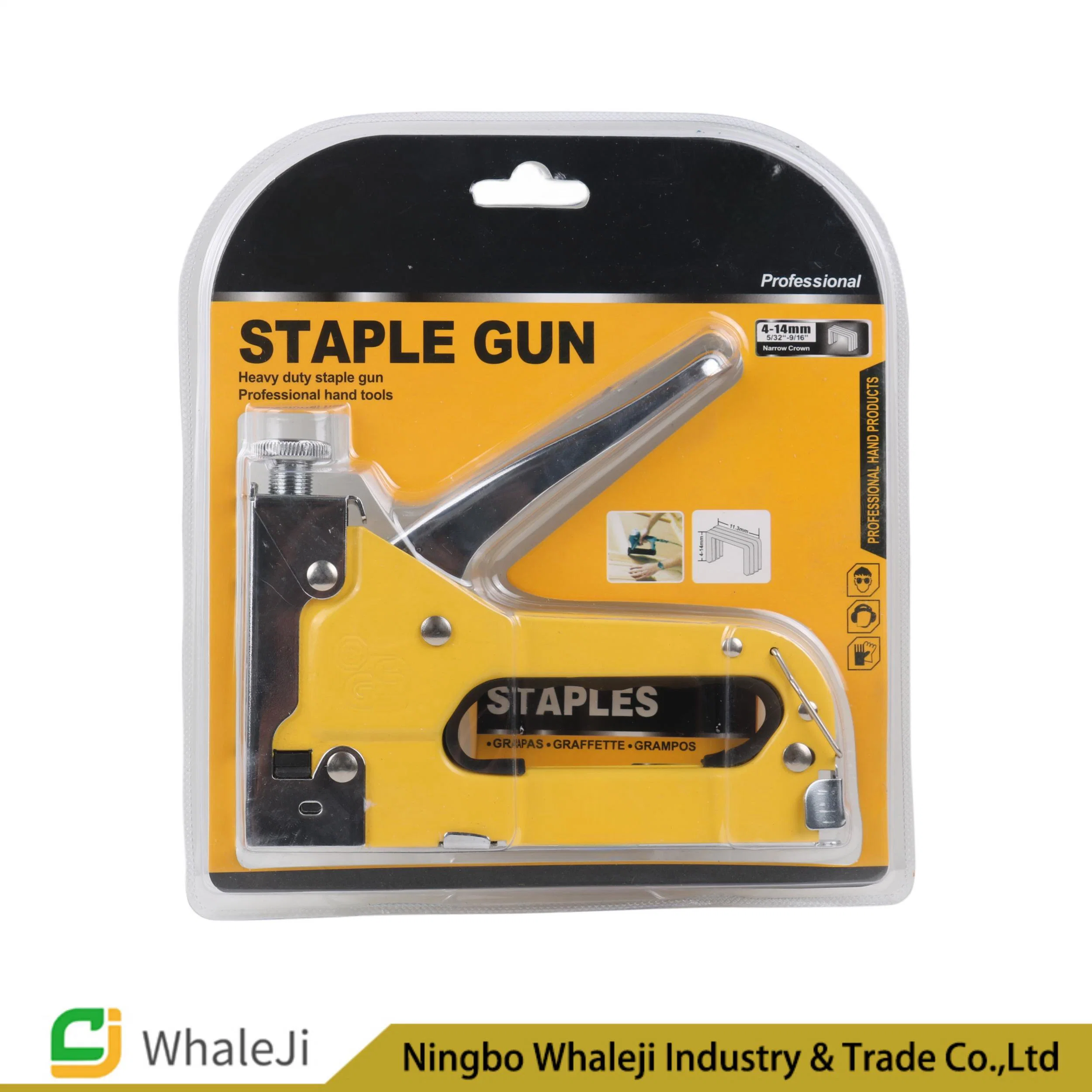 Factory Direct Price Advertising Fixation Air Stapler Nail GS Staple Gun for Wood