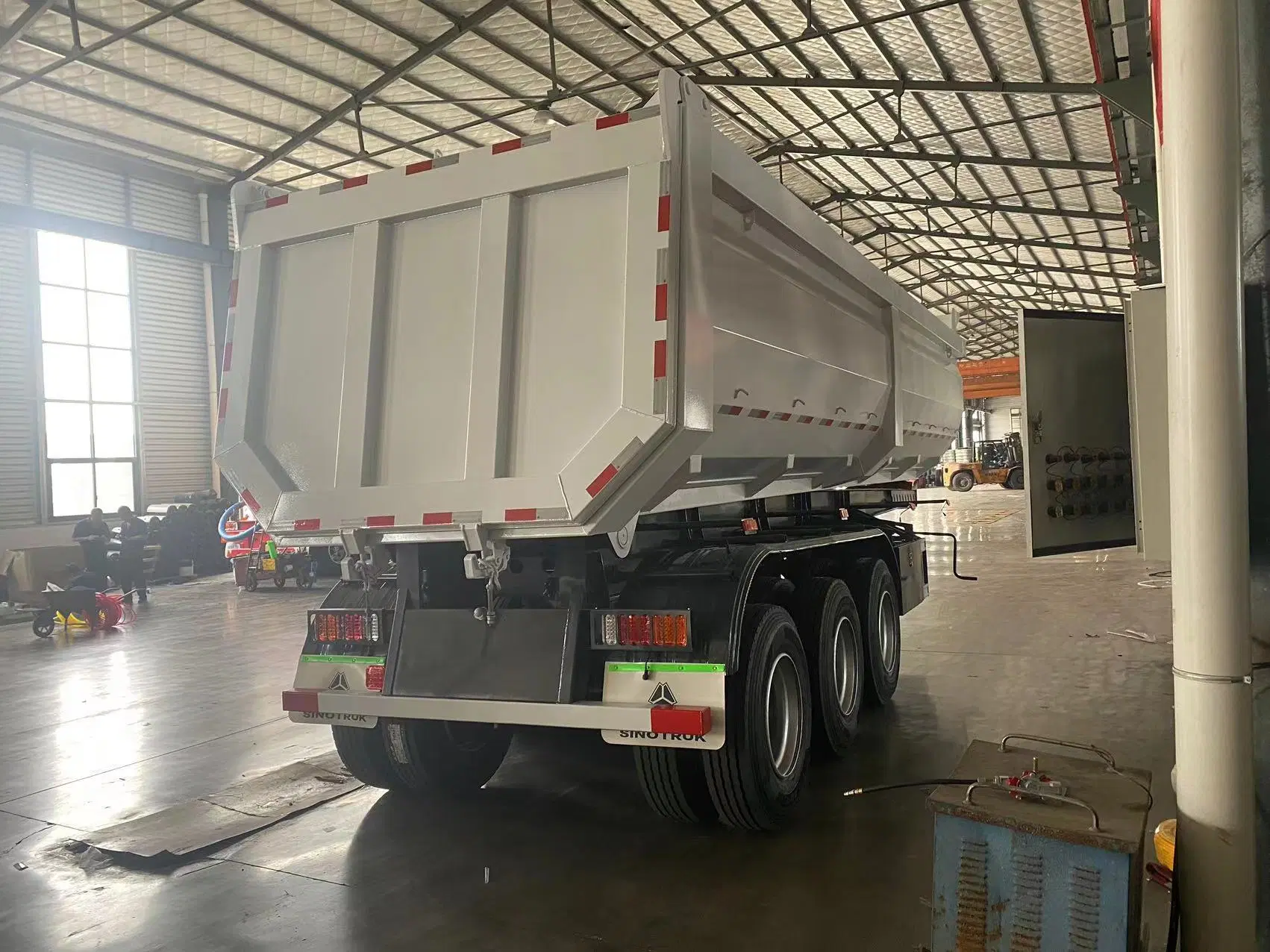 Neue und gebrauchte 2axle 3 Achse 4axle 5axle 6axle 30ton 40ton 50ton 80ton 100ton Dump Semi Trailer Alle Arten von Traktoren Sind Standard