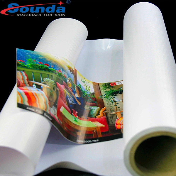 Venta Directa de Fábrica Sounda flexible de PVC plastificado Blockout Banner