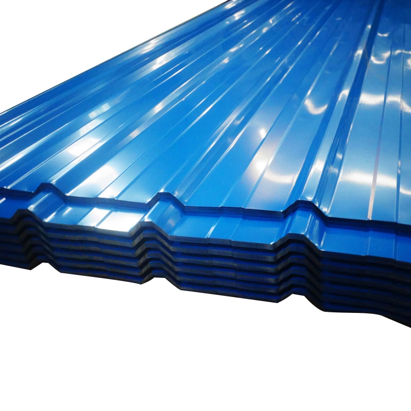 HDG Hot Coated PE Prepainted Steel Material Roofing Sheets in Ghana