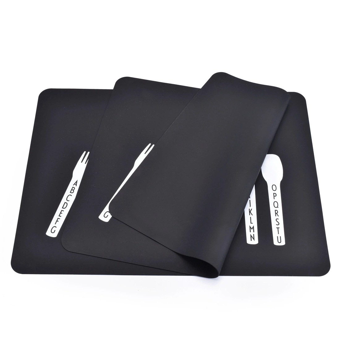 Livre de BPA Grau Alimentício placemats de Silicone utensílios de almofada de Jantar Non-Slip Feedingtable Mat Tapete de cozedura