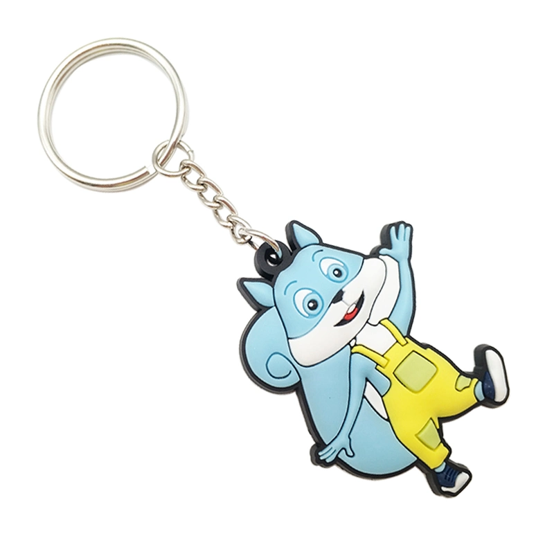 China Wholesale/Supplier Customized Cartoon Soft PVC Rubber Key Holder 3D Beautiful Decoration Keychains Toys for Activity Promotional Items (KC-P50)