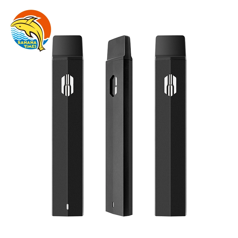 2023 Best Quality Wholesale/Supplier Engrave/ Silk Screen Logo Disposable/Chargeable Vape Pen Flat Shape Hhc/ Live Resin Vape Vaporizer Pen with USB Charging Port