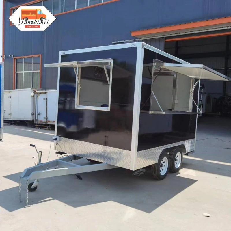 Mobile Catering Trailer Fashion Design Pizza /Hotdog Food Truck for Sale