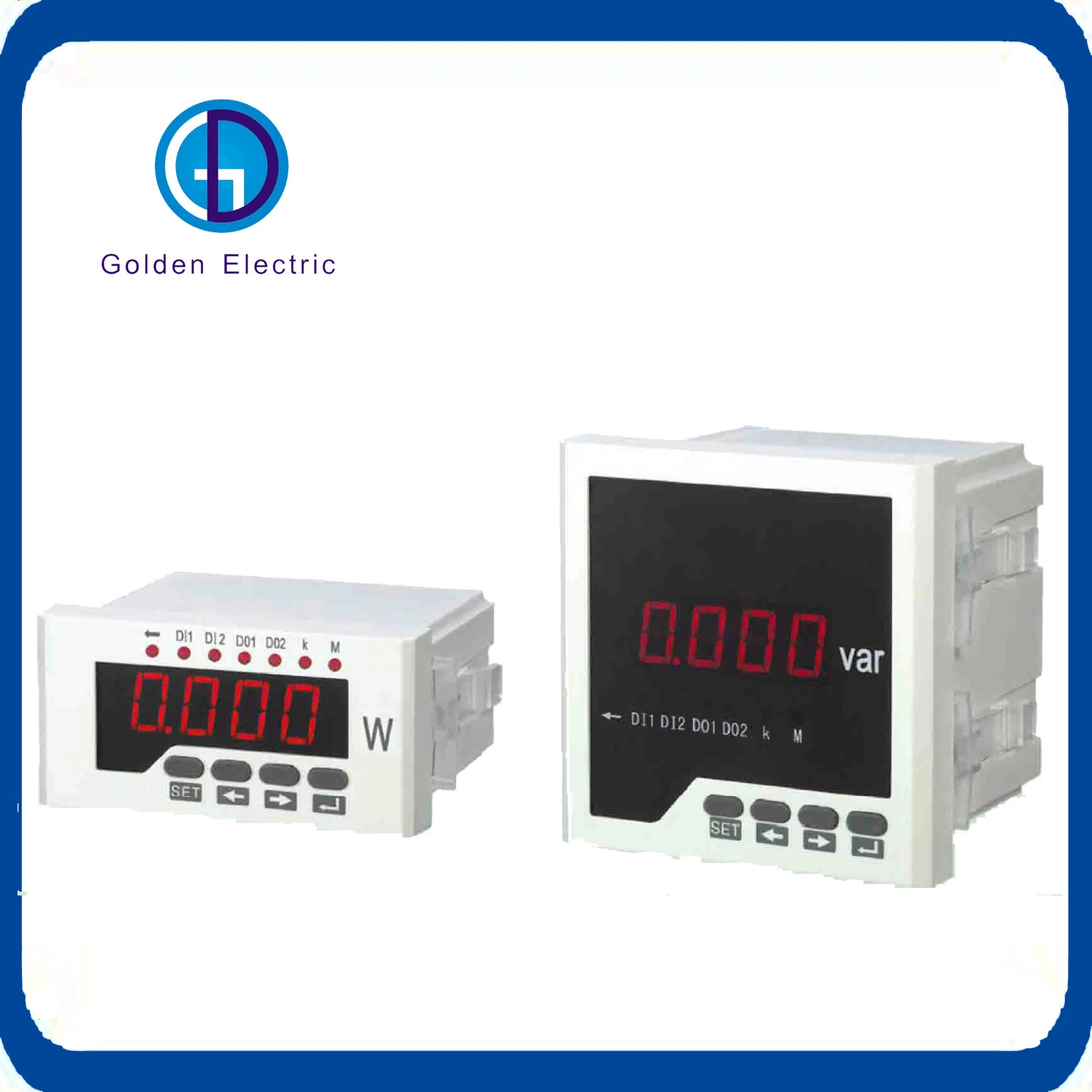 Measure Single-Phase AC Current or DC Cunent Meter with High-Precision LCD Display