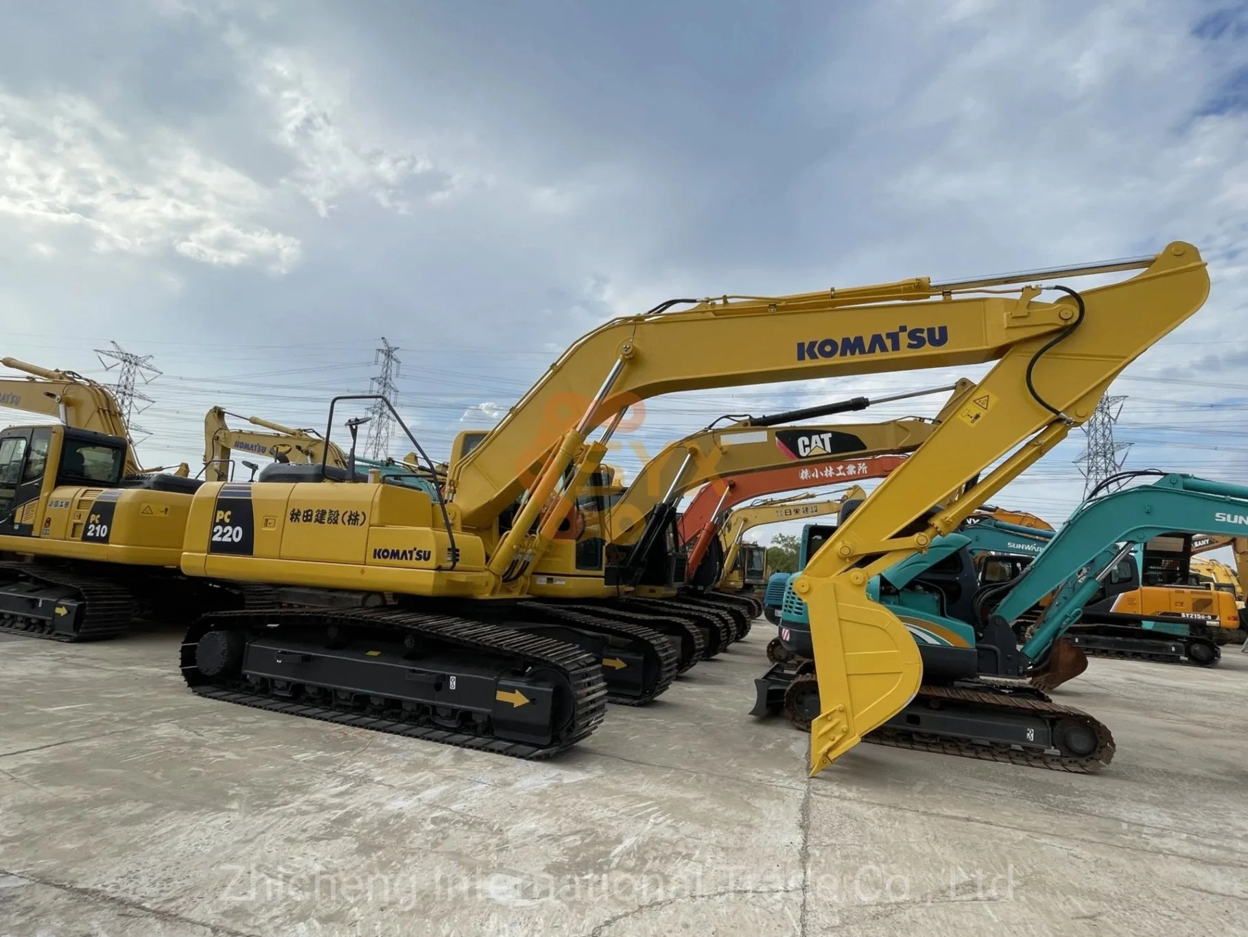 Equipos de Trabajo Pesado de segunda mano usada Escavadeira PC210 PC300 PC350 PC360 usado buen estado de oruga excavadoras de la excavadora Komatsu PC200 200 220 Precio PC220-8