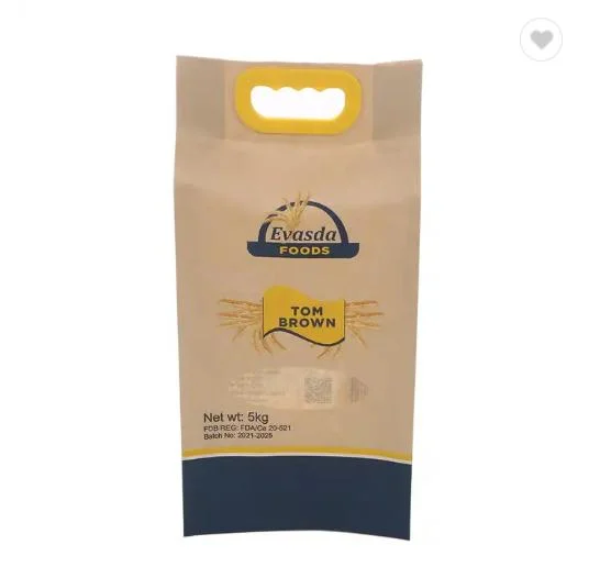 Food Grade Potato Flour Sugar Packaging White Kraft Paper