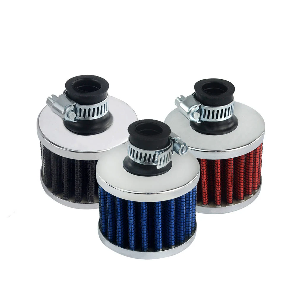 Universal Colorful 12mm Car Air Filter for Motorcycle Cold Air