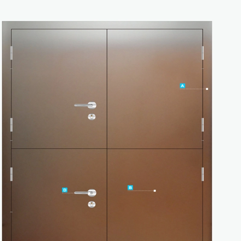 High Standard Sanitary Medical Doors Clean Hospital Doors