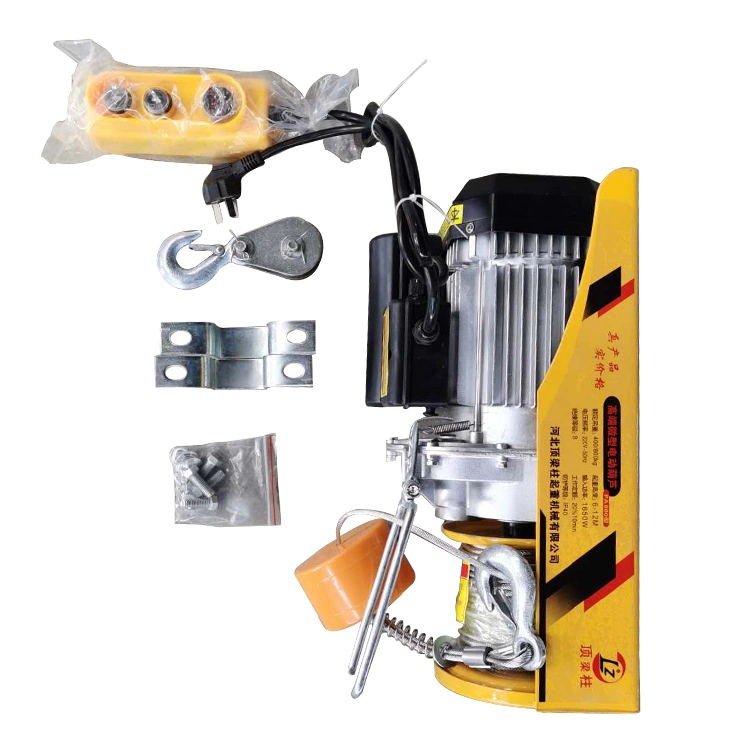 Industrial PA250 110V 220V 380V Mini Electric Wire Rope Hoist