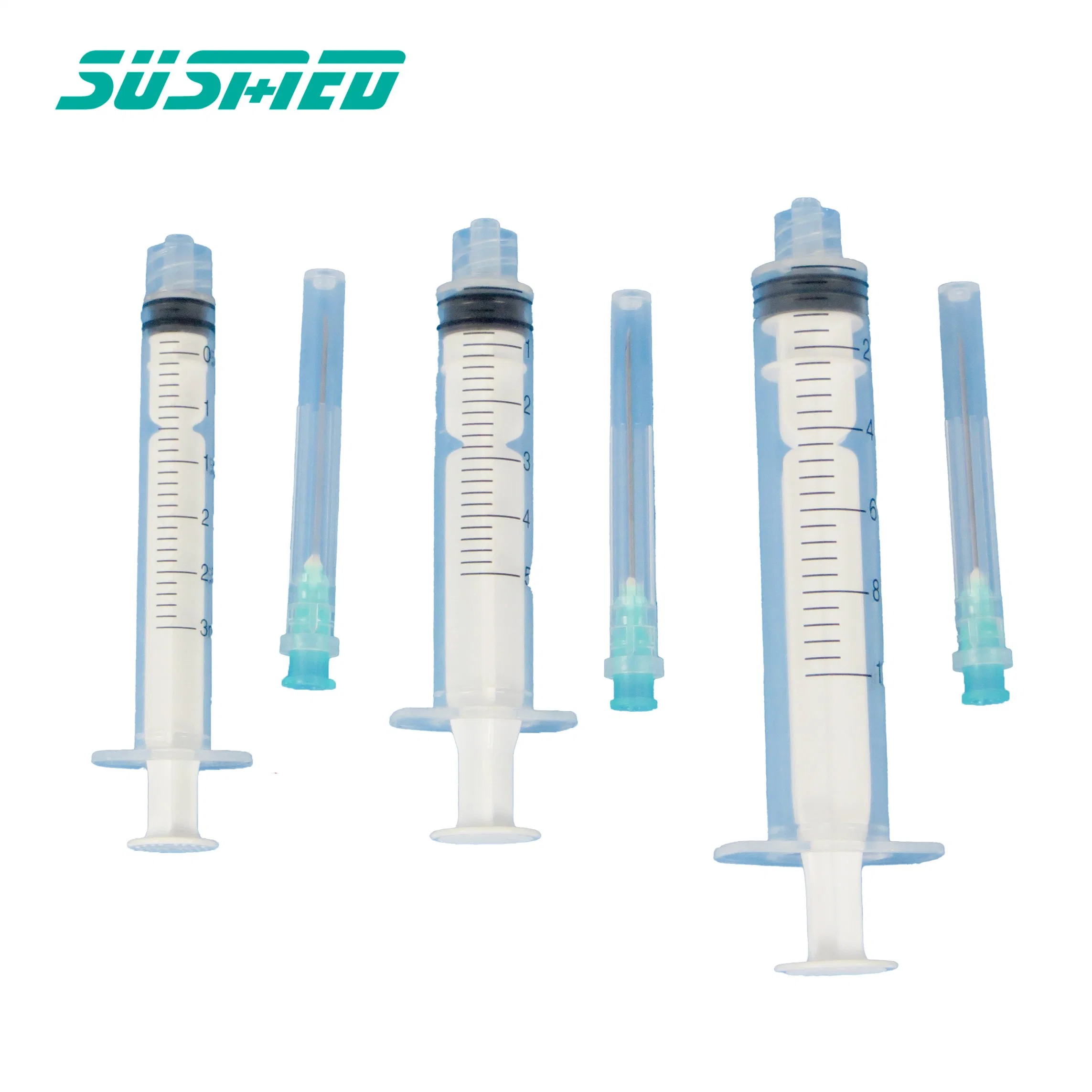 CE 1ml 2ml 3ml Disposable Medical Vaccine Syringe