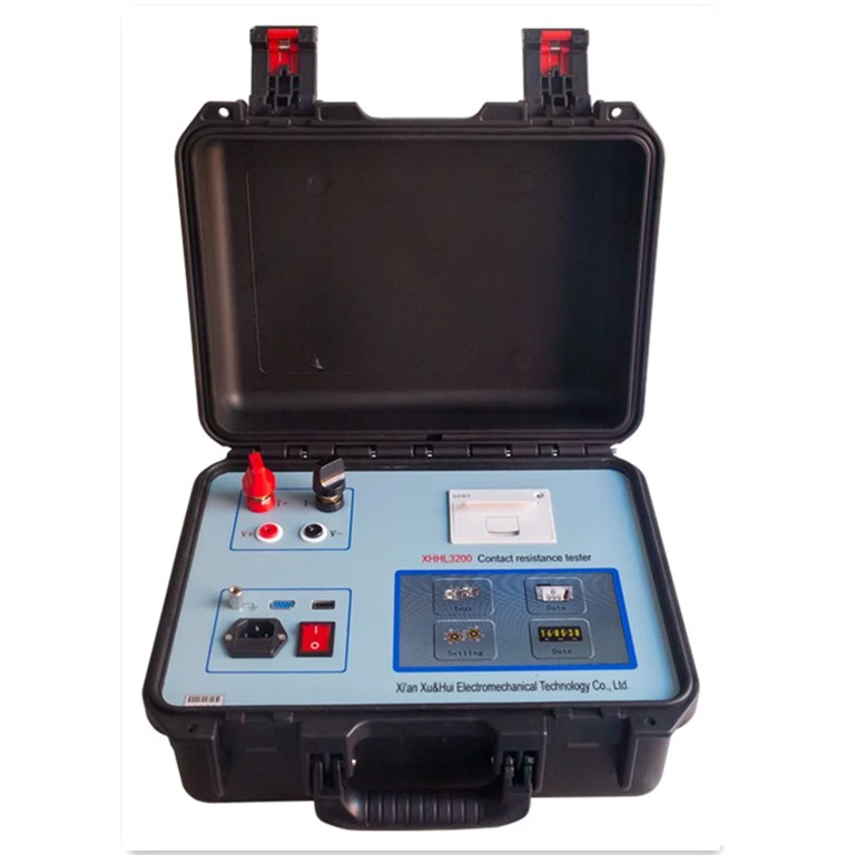 Contact Resistance Tester Xzh Electric Manufacturing Automatic Digital 100A Loop Resistance Tester