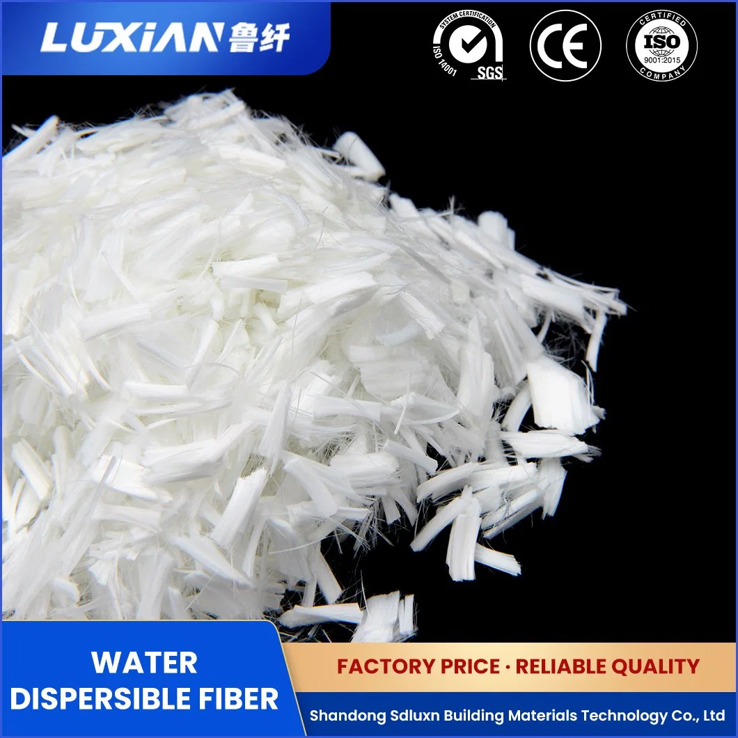 Sdluxn polyester recyclé agrafe Fibre Lxbgf eau dispersible polyester recyclé Fournisseur de fibres synthétiques de performance spéciale de la Chine de agrafes à dispersion