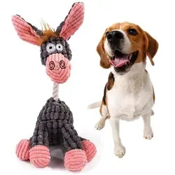 Animais pequenos Animais engraçados Natural Cãozinho mastigante durável brinquedo de cão