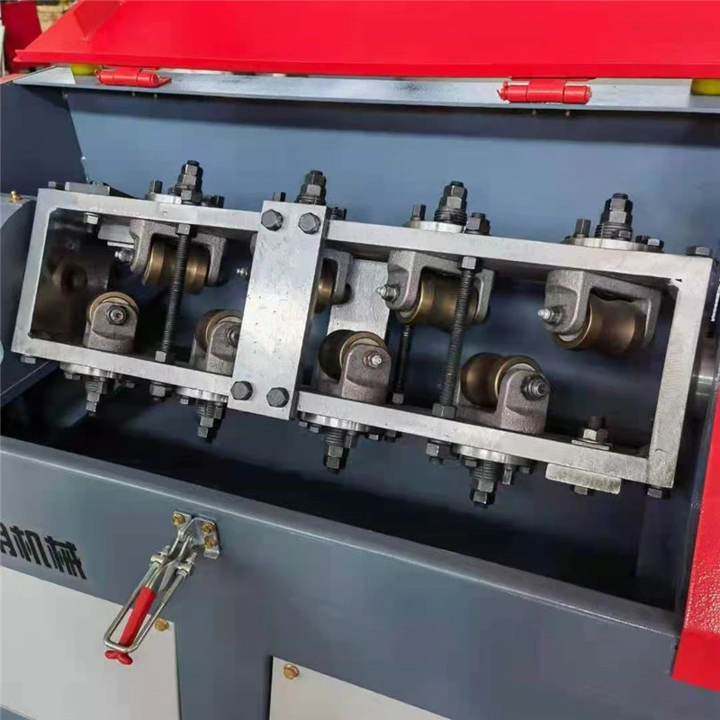 Metal automática Vergalhão Máquina de alisamento de CNC armaduras de aço de alisamento do fio e máquina de corte