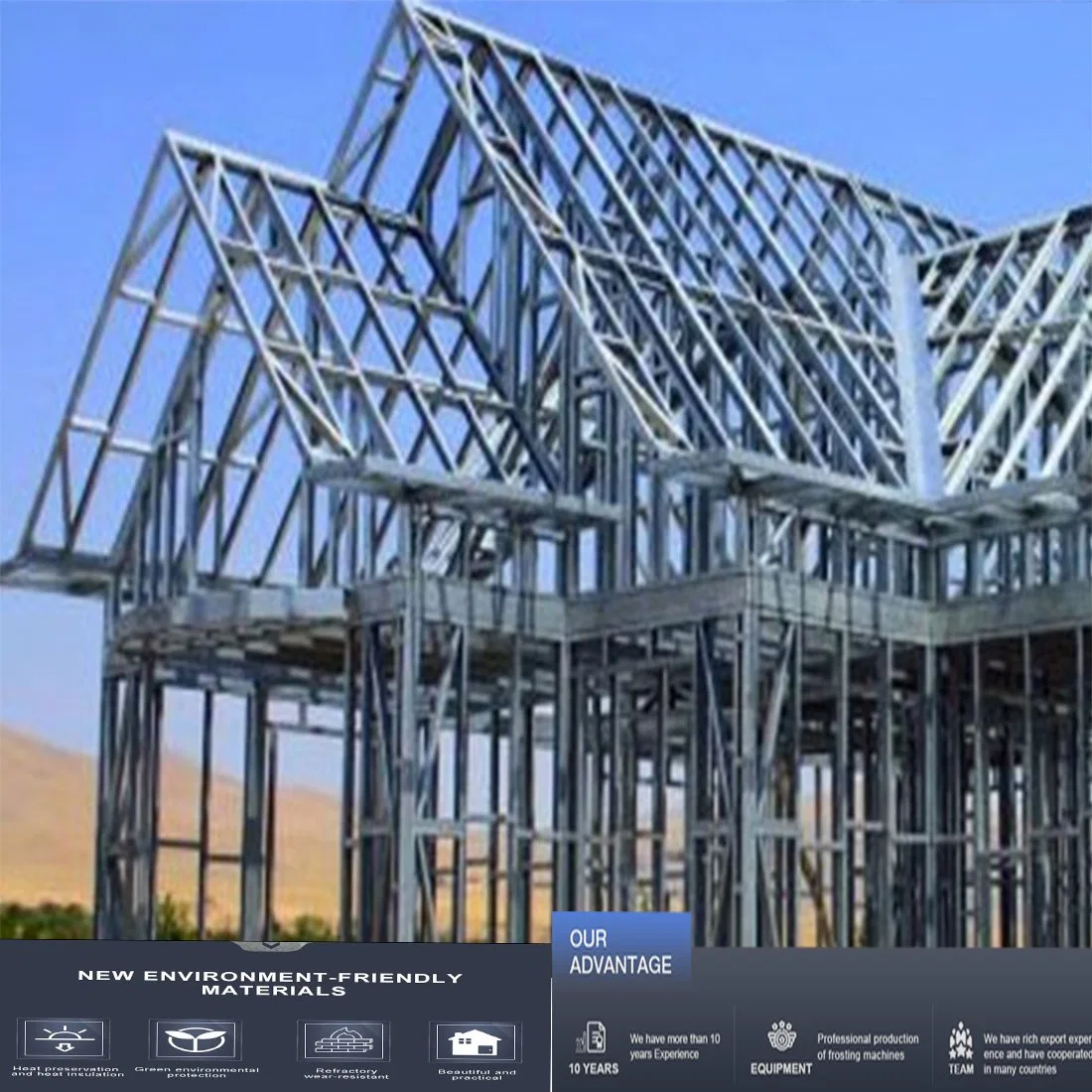 Eco Friendly Cold Formed Steel Framing for Sale