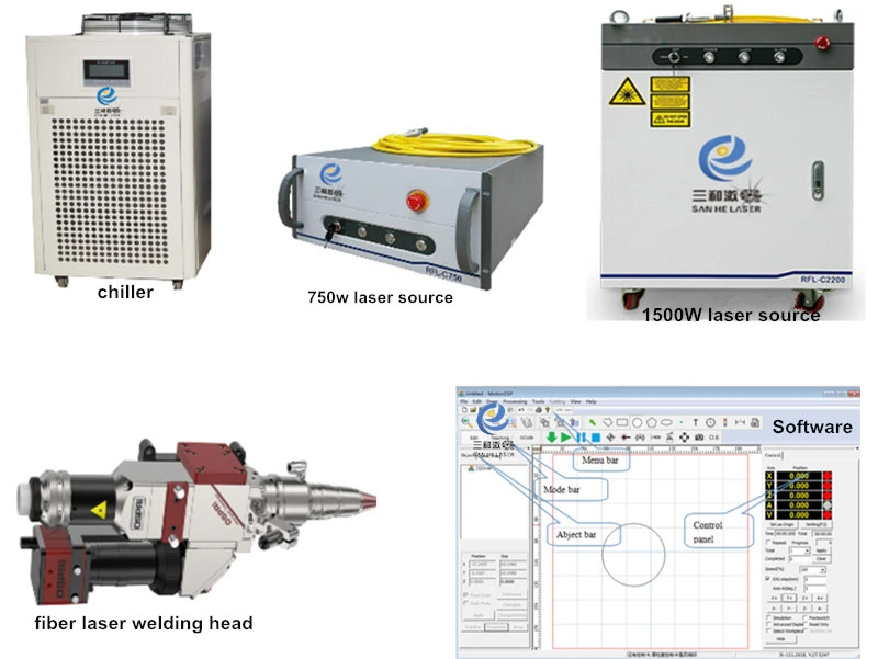 6 Axis Fiber Laser Welding Robot for Stainless Steel and Aluminum