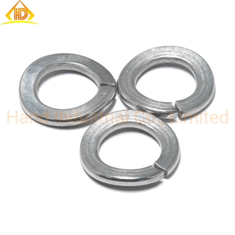 Hand Industrial DIN128b 18-8 18-10 Stainless Steel Curved Wave Single Coil Split Spring Lock Washers