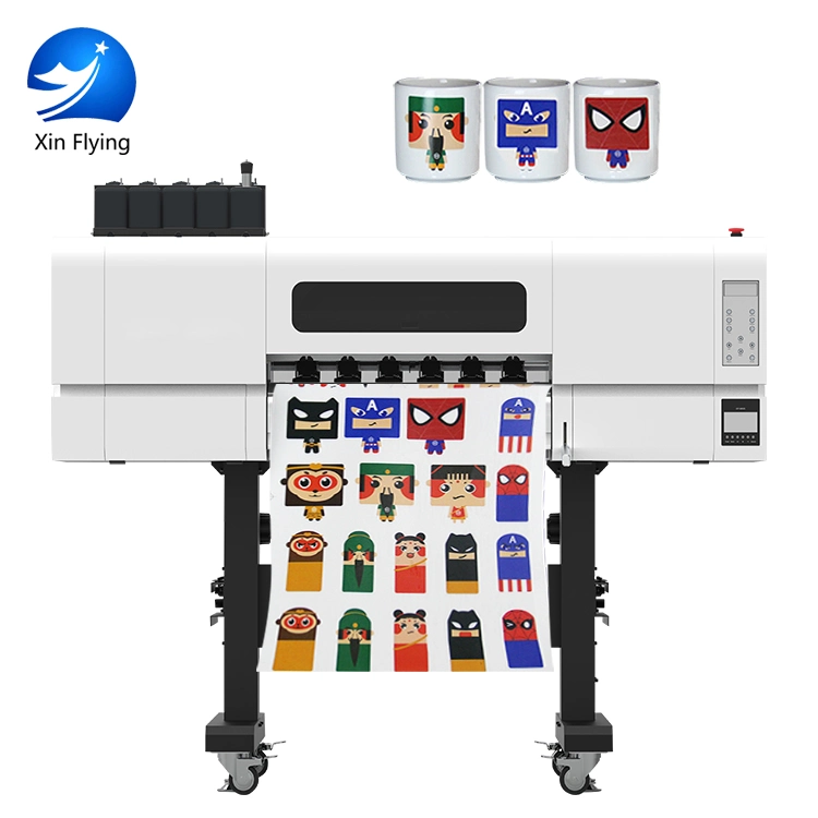 Roll to Roll UV-Dtf Printer Price 60cm Crystal Labels Printing Machine