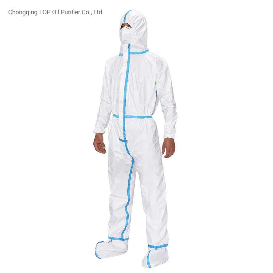 Ce-Zertifizierte Einweg-Medizinischen Kittel Anti-Virus Krankenhaus Uniform