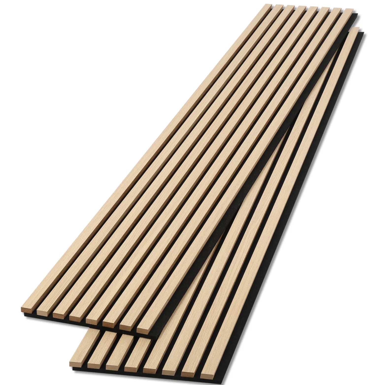 Panneaux muraux en bois de chêne américain acoustique de luxe Slat Original Slatpanel