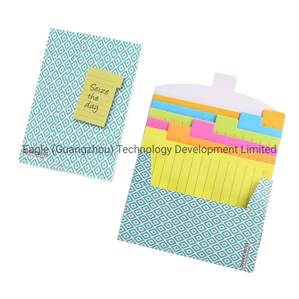 Eagle Stationery Divide Notes with Plastic Cover