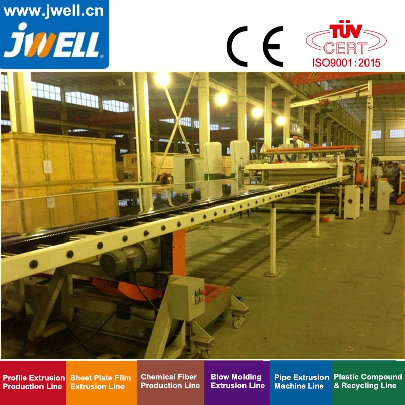 Jwell PE, PP 2000mm Thick Plate Extrusion Line /Extrusion/Extruder/Line Made in China